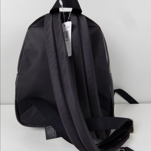 Coach Mini Charlie Backpack Zebra Print Leather - Picture 9 of 13